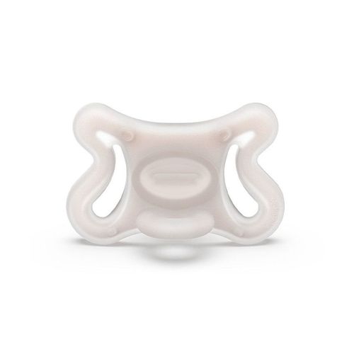 Sucette Symétrique En Silicone Zéro Zéro 0-6 Mois - Ecru