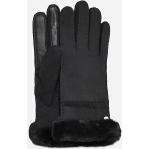 Gant Technique Cousu Pour Femme | Ue In Black, Taille L, Shearling