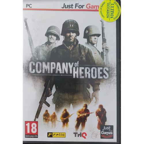 Jeu Pc : Company Of Heroes Edition Just For Gamers