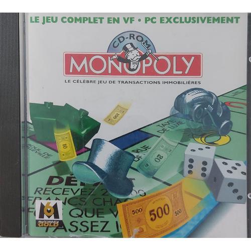 Jeu Cd-Rom M6 : Monopoly