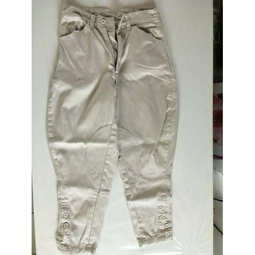 Pantalon Beige Style Equitation " Chipie " Taille 10 Ans Idee Cadeau