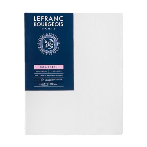 Châssis - Toile À Peindre - 30 X 40 Cm - 100% Coton - Lefranc Bourgeois