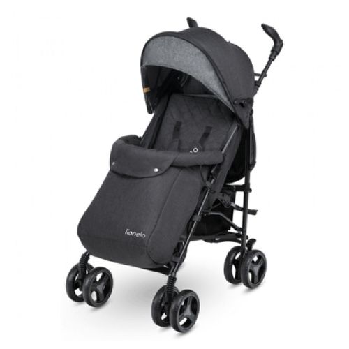 Poussette Lionelo Irma Noir-Dark Gris