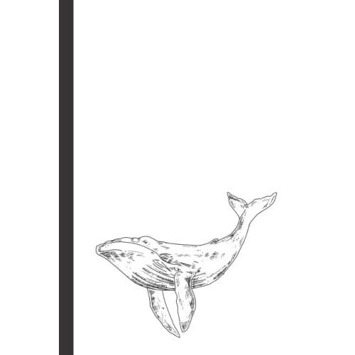 Notebook: Whale Notebook Journal In A Simple, Sleek Scandinavian Style