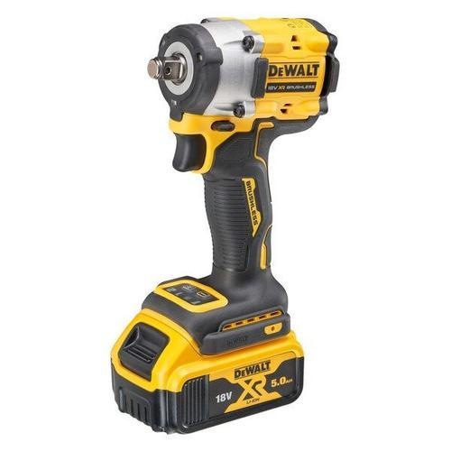 Boulonneuse à chocs DEWALT 1/2 XR - 18V 5.0 Ah - Jonc de sécurité - DCF921P2T-QW