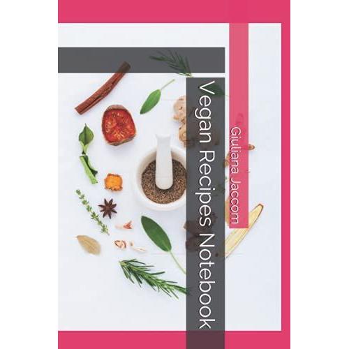 Vegan Recipes Notebook