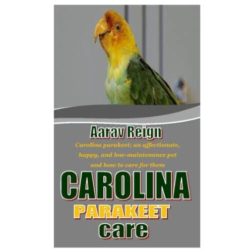 Carolina Parakeet Care: Carolina Parakeet; An Affectionate, Happy, And Low-Maintenance Pet And How To Care For Them