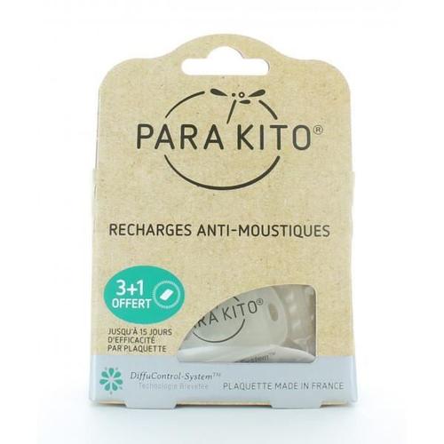 PARA'KITO RECHARGES ANTI-MOUSTIQUES 3+1 OFFERT