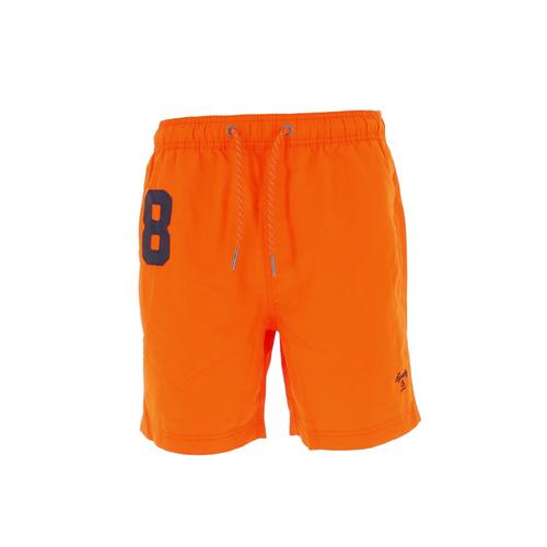 Short De Bain Superdry Vintage Polo Swimshort Org Orange