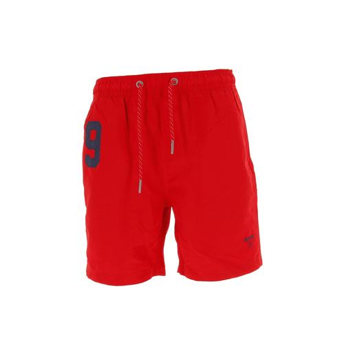 Short De Bain Superdry Vintage Polo Swimshort Red Rouge