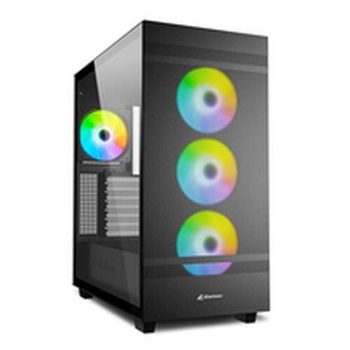 Sharkoon Rebel C50 Black RGB ATX Rebel C50 RGB - Boîtier moyen tour - Noir - RGB - Verre Trempé