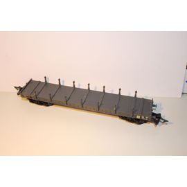 Wagon À Ridelles Gris Jouef-Jouef