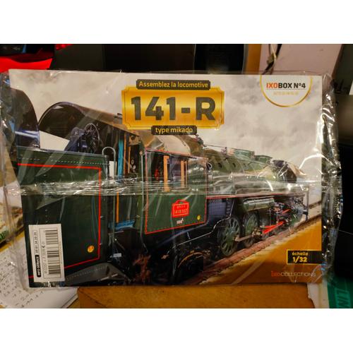 Assemblez La Locomotive 141-R Type Mikado 1/32 Ixobox N° 4 Kit 13;14;15;16-Ixo