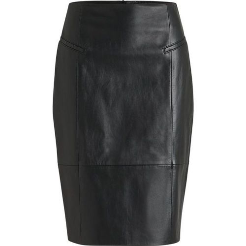 Jupe Crayon En Cuir Brillant34,36,38,40,42,44,46,48