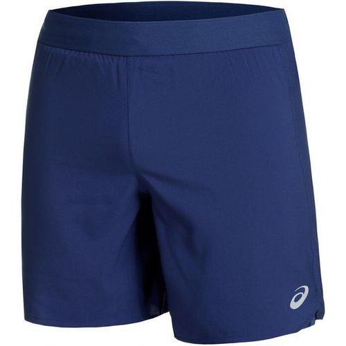 Road 2-N-1 7in Short De Running Hommes - Bleu Foncé