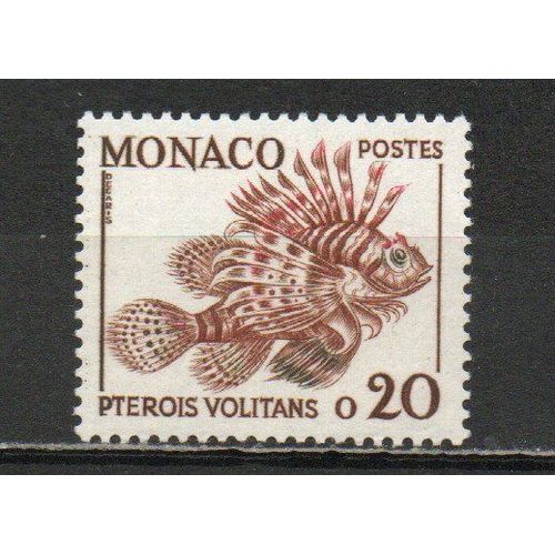 Timbre-Poste De Monaco