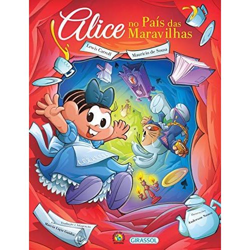 Turma Da Mônica Alice No País Das Maravilhas