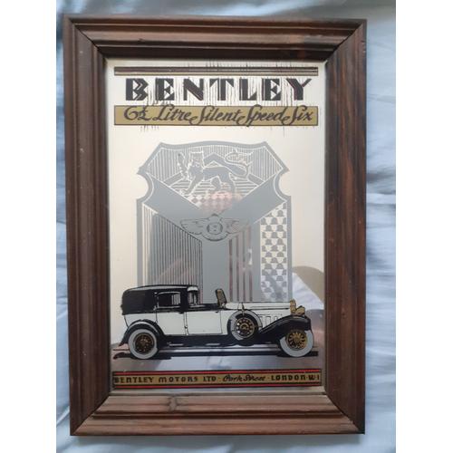 Sérigraphies Sur Verre Automobiles Ford T Et Bentley Et Arme Colt 45