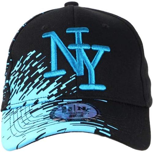 Casquette NY Noire Tags Blancs City Fashion Baseball Noryk