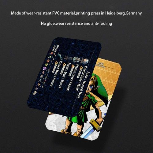 Zelda Series Amiibo NFC Mini Carte Personnalisée pour The Legend of Zelda  Breath of The Wild Compatible pour NS Switch/Switch Lite W - Cdiscount  Informatique