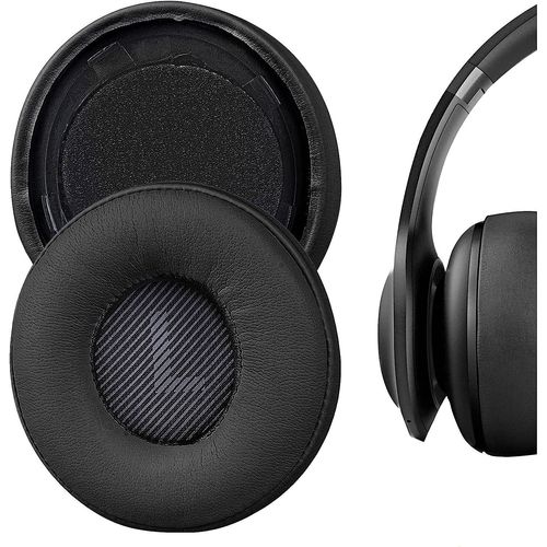 Coussinets de rechange en cuir protéiné pour casque JBL Everest Elite 300, V300NXT(Noir)