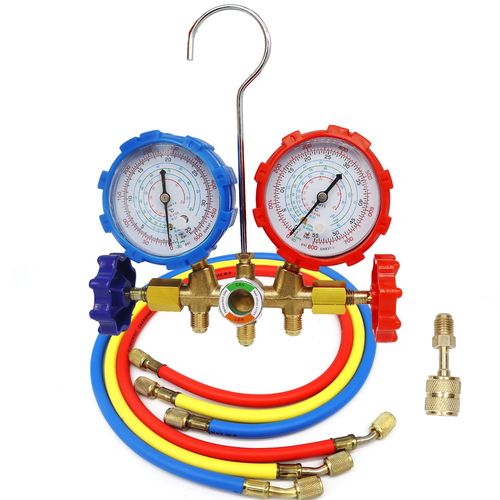 Outil De Climatisation Pour R410a R22 R404a R134a,Collecteur D'instrumentation,Kit De Climatisation Indispensable Avec Hos - Type 1