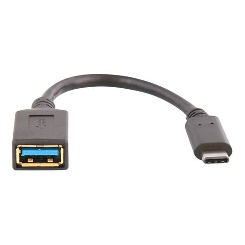 T'nB - Adaptateur USB - 24 pin USB-C (M) pour USB type A (F) - USB 3.1 - 3 A - 10 cm - noir