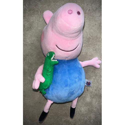 Doudou Peluche Georges Peppa Pig Bleu Ride Crocodile Jouet Peluche Bébé Enfant Dessin Animé 