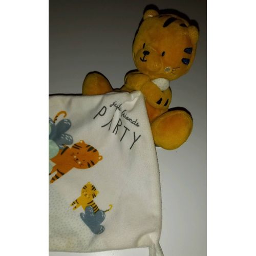 Doudou Tigre Jungle Friends Party Simba Toys Benelux 