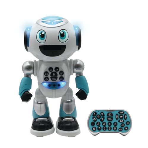 Powerman® Robot Programmable Avec Quiz, Musique, Jeux, Lancer De Disque, Histoires Et Télécommande (Français)