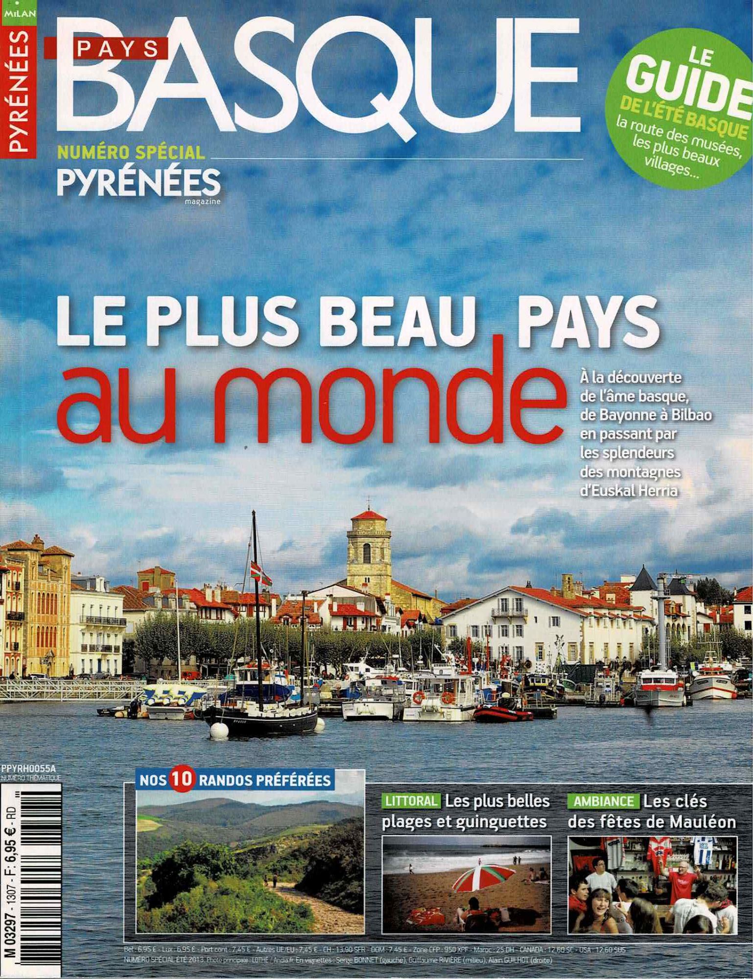 Pyrenees Magazine Special Pays Basque t 2013 Le Plus Beau Pays