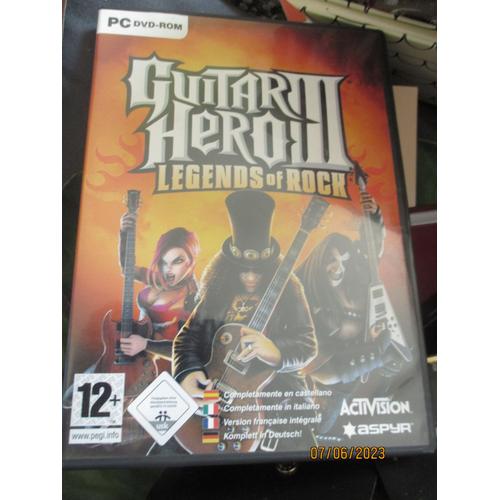 Guitar Hero Iii Legends Of Rock Pc Dvd Rom