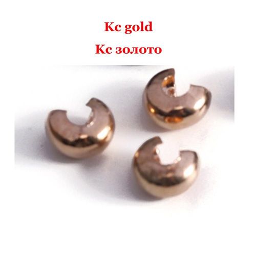 Perles À Sertir Ouvertes,Couvre-Extrémités À Sertir,Bouchon,Perles D'espacement Pour Bricolage,Fabrication De Bijoux,Fournitures,100 Pièces