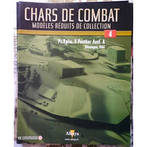 Chars De Combat N° 4 Panther Ausf. A Modèles Réduits De Collection Altaya 2006
