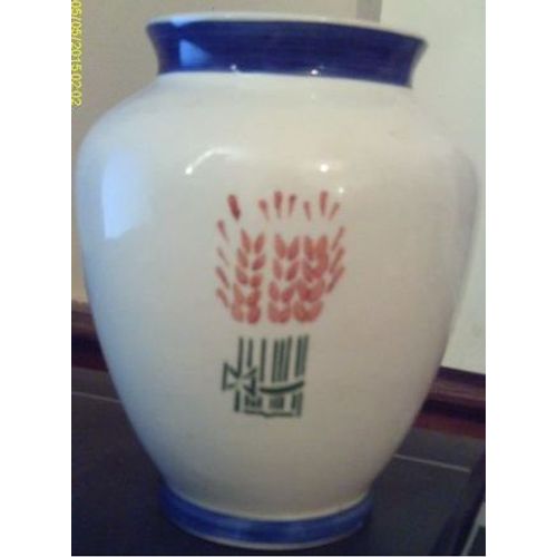 Vintage - Grand Vase - En Porcelaine - " Pichet Déco " - 18,5 Cm
