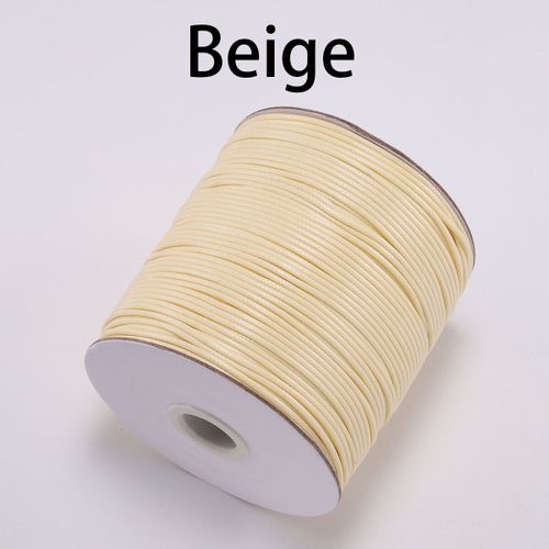 Fil Ciré Pour Bracelet Et Collier,Ficelle,Sangle,Perle,Bricolage,Bijoux,Exécutif,Diamètre 1.0-2.0mm,10m