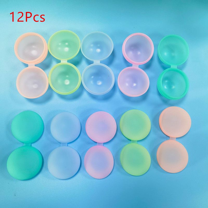 12 Pièces Ballons d'eau, Multicolore Ballon à Eau, Ballons d'eau Ré...