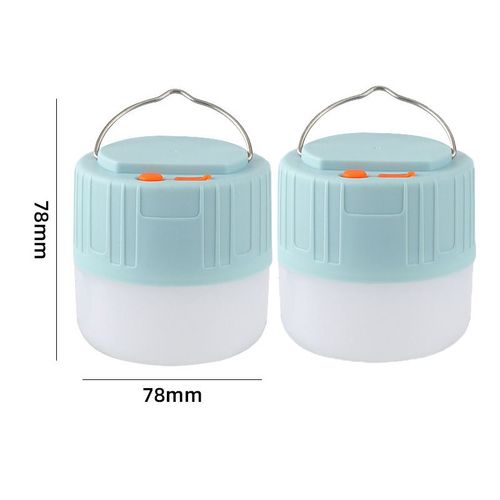 Ancienne Style - Lanterne De Camping Étanche Et Rechargeable, 2 Pièces, Lanterne Suspendue Portable'urgence Pour Marché Nocturne