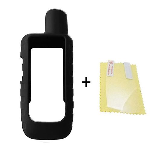 Étui De Qualité Et Protecteur D'écran Pour Gps Garmin Gpsmap 66i,Housse En Silicone Pour Navigateur D'ordinateur - Type Black