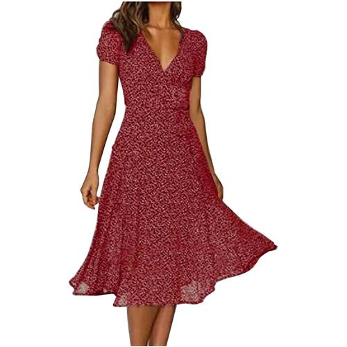 Femmes Robe De Travail Chic Et Elegant L'église Décontractée Impression En Chiffon À Manches Longues Paire Avec Jupe Plissée Vêtements Femme Élégant Chemise Imprimé Décontractée Maxi Robes De Soie