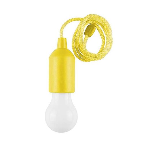 Jaune - Led Aaa À Piles Camping Lanterne Éclairage Extérieur Ampoule Chaîne De Traction Portable Lampe De Poche Led Lumière De Jardin