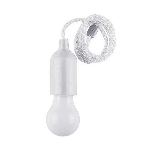 Blanc - Led Aaa À Piles Camping Lanterne Éclairage Extérieur Ampoule Chaîne De Traction Portable Lampe De Poche Led Lumière De Jardin