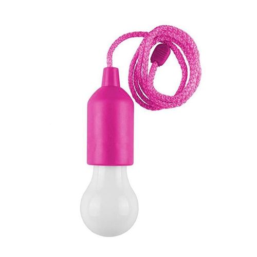 Rose - Led Aaa À Piles Camping Lanterne Éclairage Extérieur Ampoule Chaîne De Traction Portable Lampe De Poche Led Lumière De Jardin