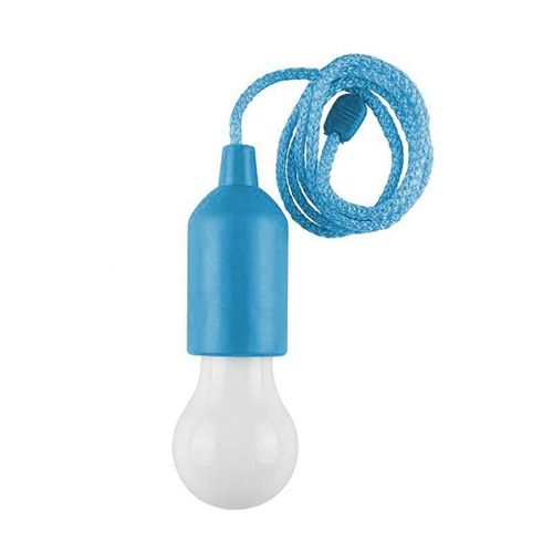 Bleu - Led Aaa À Piles Camping Lanterne Éclairage Extérieur Ampoule Chaîne De Traction Portable Lampe De Poche Led Lumière De Jardin