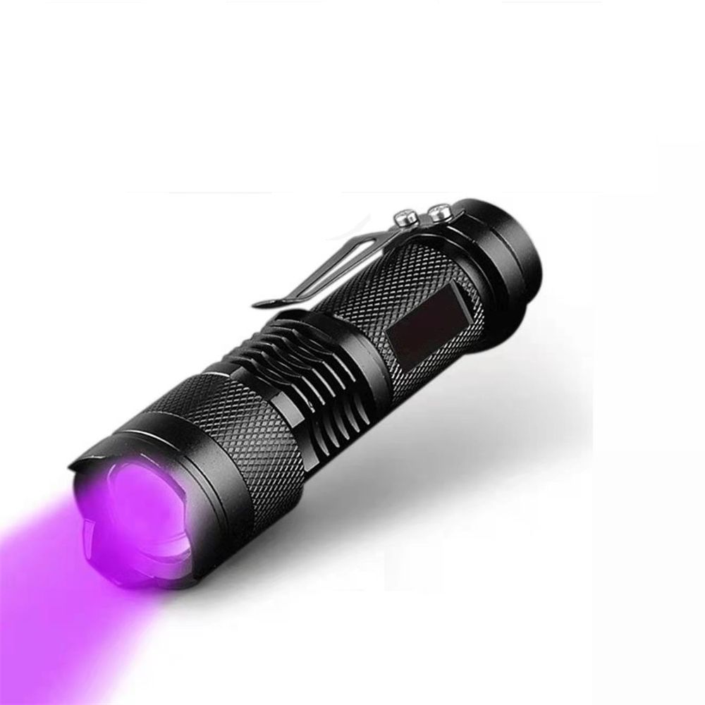 Mini Lampe De Poche Uv Led Avec Fonction N'aime, Torche Ultr... - 2