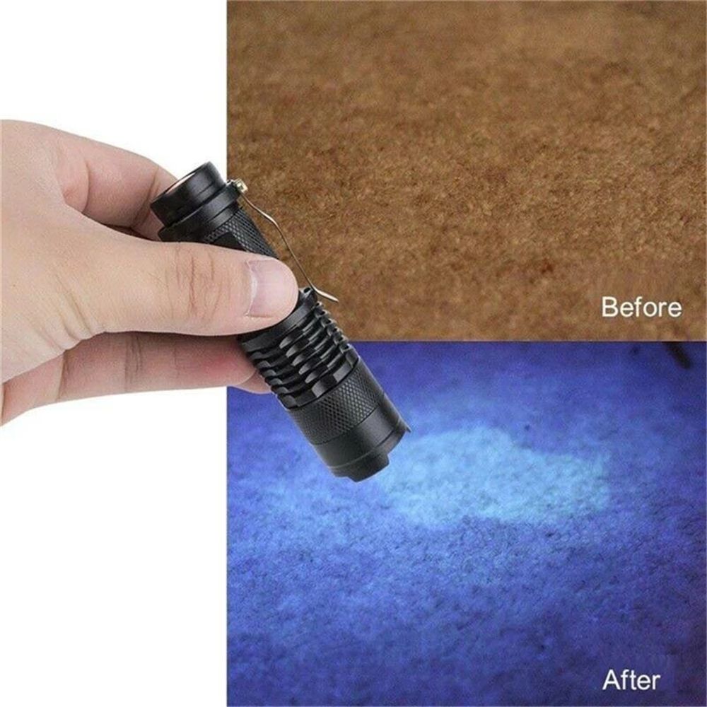 Mini Lampe De Poche Uv Led Avec Fonction N'aime, Torche Ultr... - 4