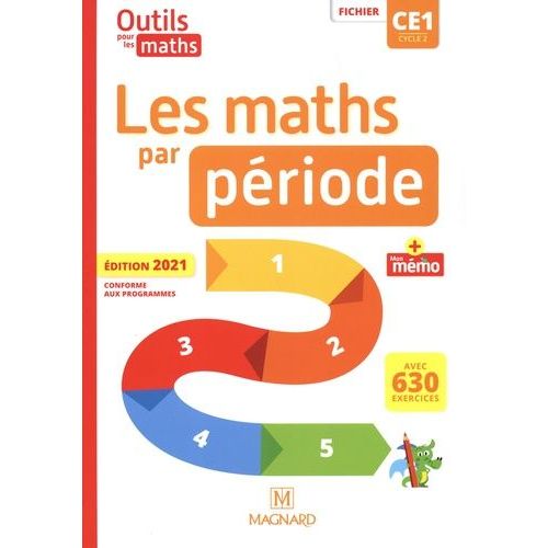 Les Maths Par Période Ce1 - Fichier + Mon Mémo