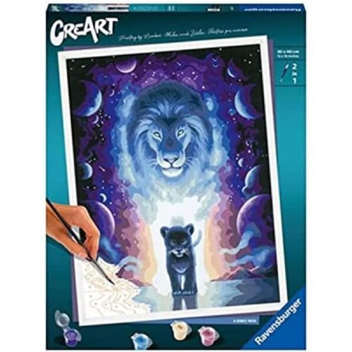 Creart Grand Format 30x40 Cm - Lion / Jojoesart Édition -4005556235162 - Ravensburger