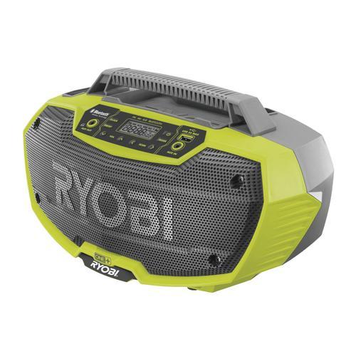 Radio d'atelier RYOBI stéréo 18V One+ - sans batterie ni chargeur R18RH-0