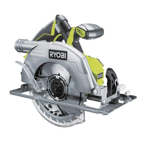 Scie circulaire RYOBI - R18CS7-0 - 18V One+ Brushless - 60mm - sans batterie ni chargeur